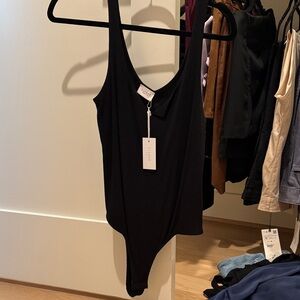 CLOEY Black Women's Bodysuit